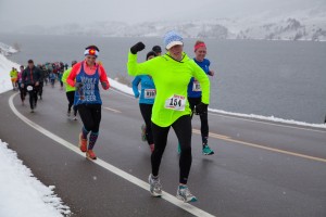 Colorful women Horetooth Half Marathon