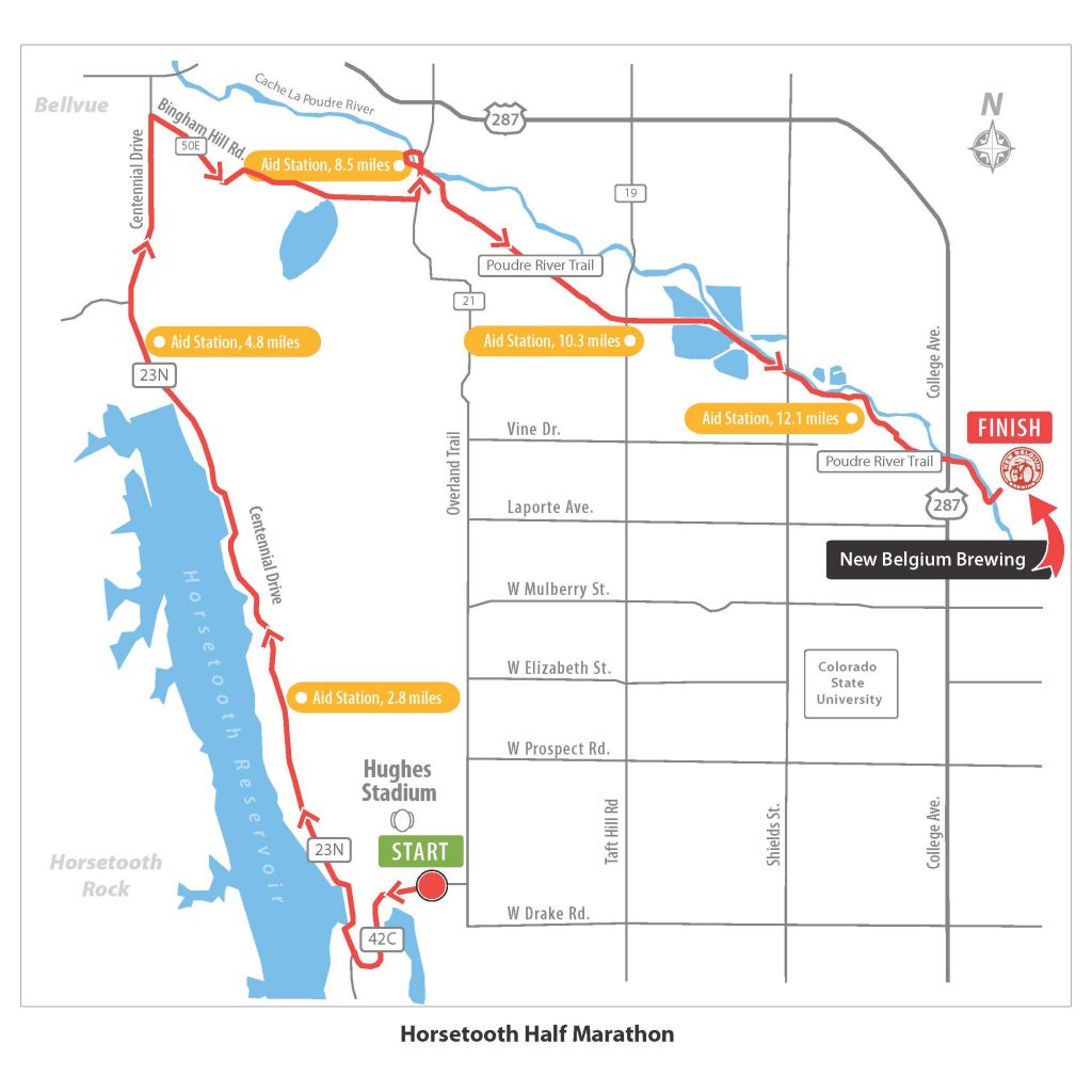 Horsetooth-Half-Course-Map | Horsetooth Half Marathon